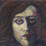 Ivan Klyun - Female Portrait