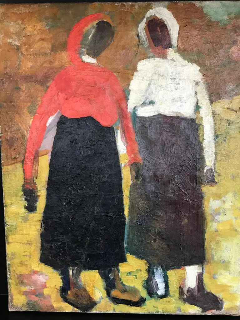 Kazimir Malevich two peasant women