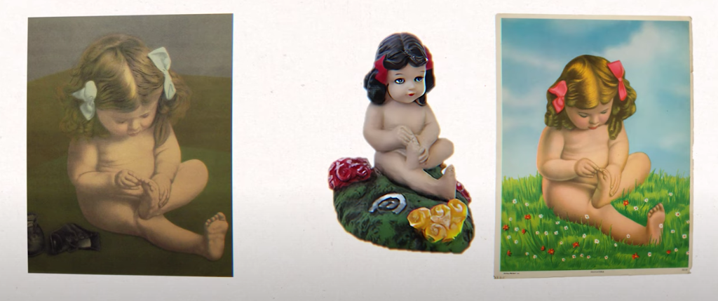 La ninguenta, liitle girl with the thorn