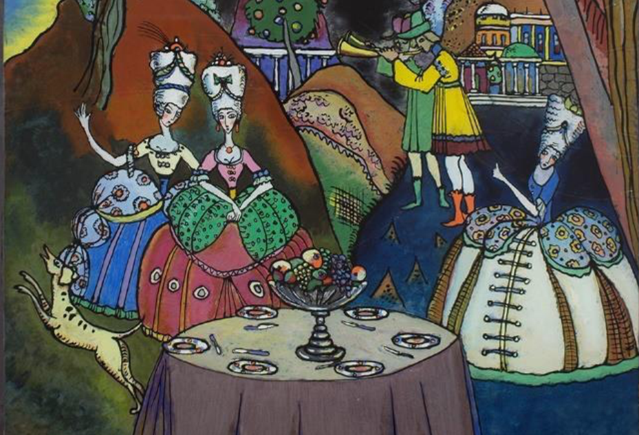 A Glimpse into Wassily Kandinsky’s Soul: “With Fruits”