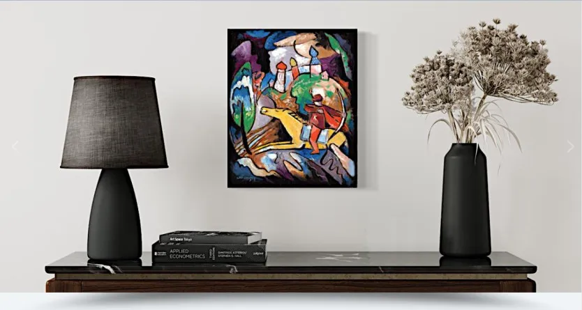 Kandinsky wall rider
