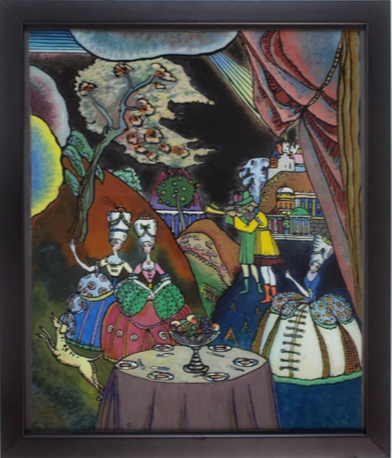 Kandinsky with fruits