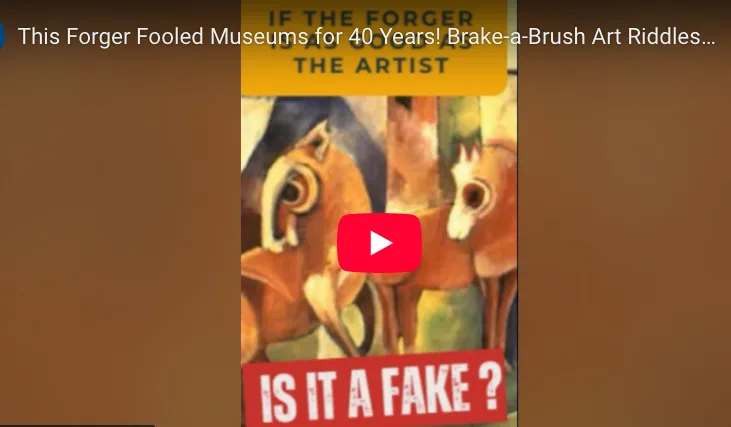 Art Riddles Brake-a-Brush AmbarAzulArt #72