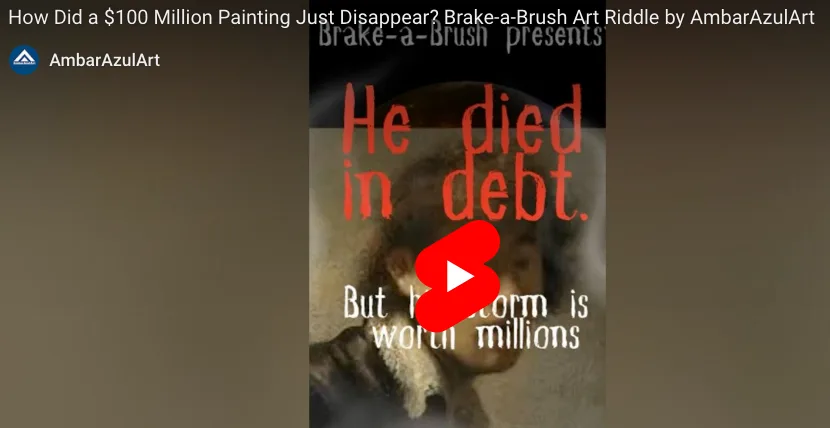Art Riddles Brake-a-Brush AmbarAzulArt #64