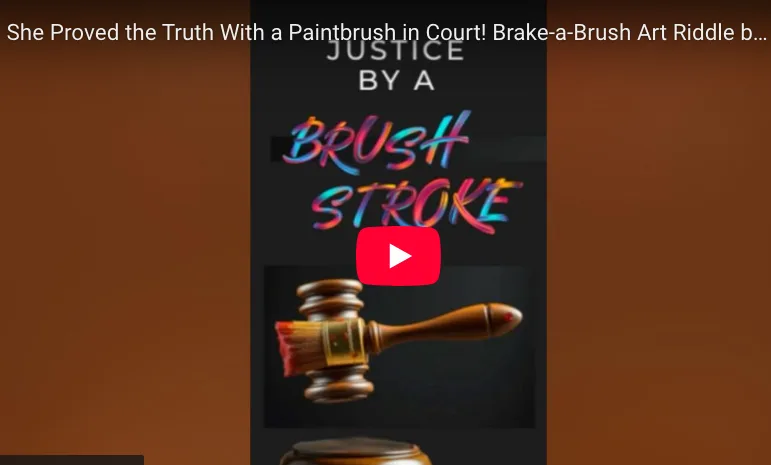 Art Riddles Brake-a-Brush AmbarAzulArt #66