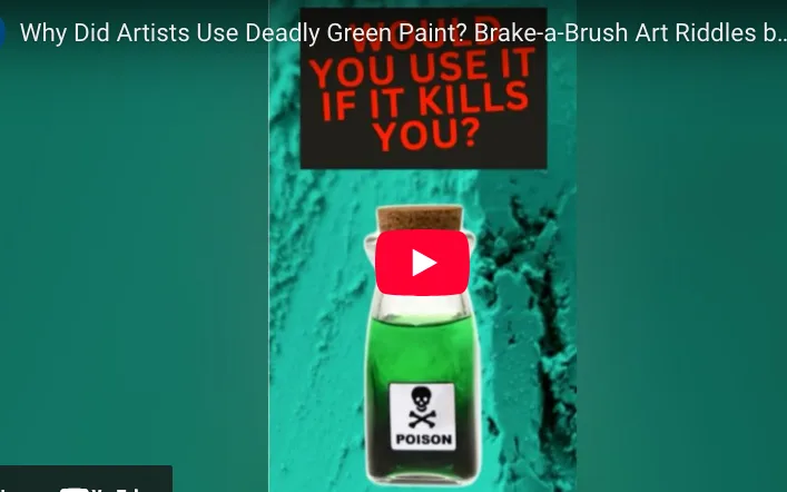 Art Riddles Brake-a-Brush AmbarAzulArt #69