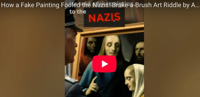 Art Riddles Brake-a-Brush AmbarAzulArt #68