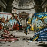 Russian and Ukrainian art separated